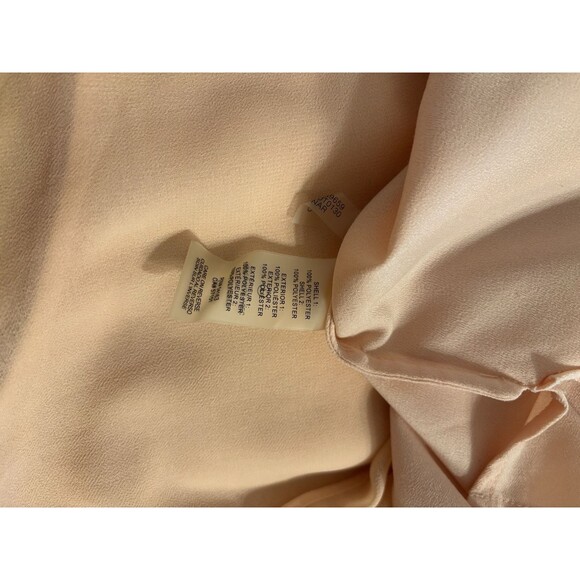 Calvin Klein XL Pink Sleeveless Top with Sheer Cover Flowy Beachy Fairy - Picture 5 of 5